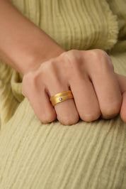 22 Ayar Elysi̇an Altın Yüzük