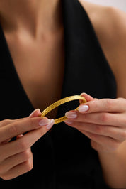 22 Ayar Ezme Altın Kelepçe