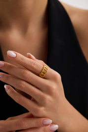 22 Ayar Samanyolu Altın Yüzük