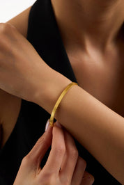 22 Ayar Tasarım Altın Kelepçe