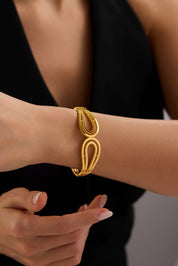 22 Ayar Tasarım Altın Kelepçe