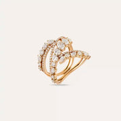 2.42 CT Oval ve Damla Kesim Pırlanta Taşlı Yüzük