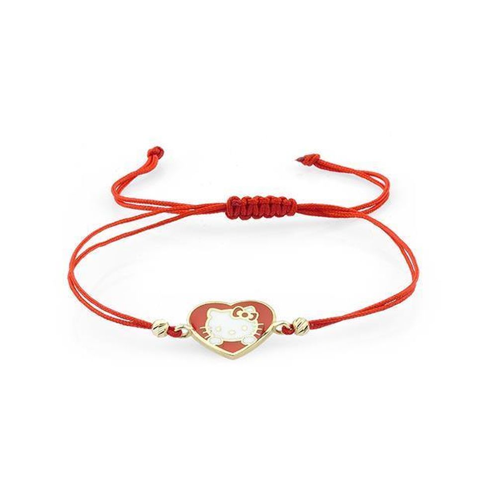 Hello Kitty Altın-İpli Bileklik BL0911