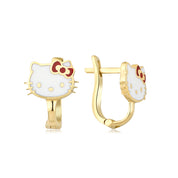 Hello Kitty Altın Küpe KP2118