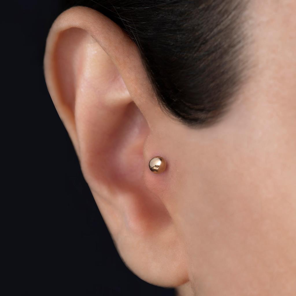 4Mm Ball Gold Piercing