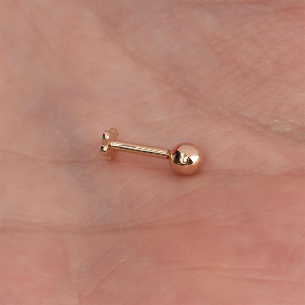 4Mm Ball Gold Piercing