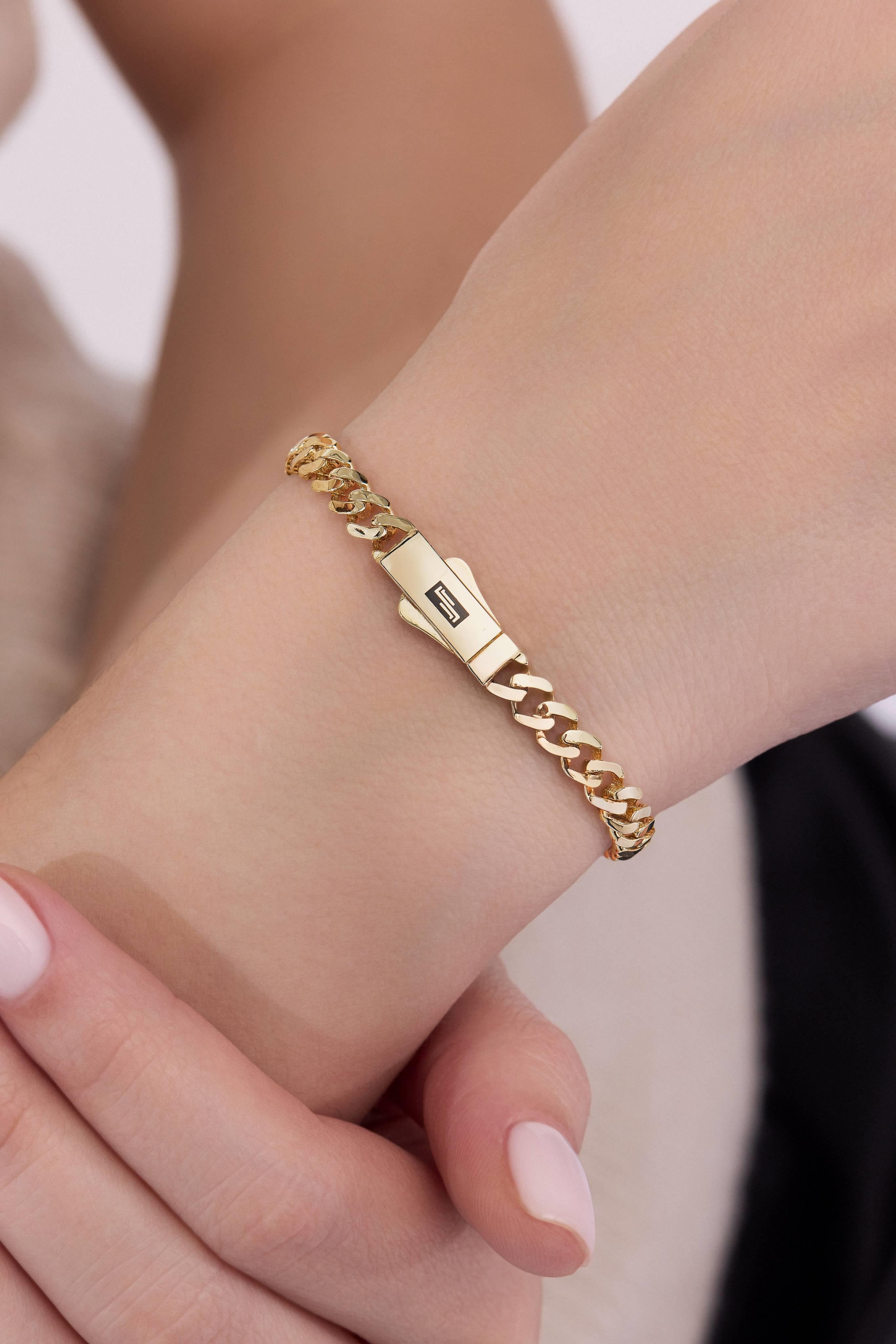 5 Mm Gurmet Bileklik (Sade Kilit)