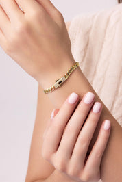 5 Mm Gurmet Bileklik (Taşlı Kilit)