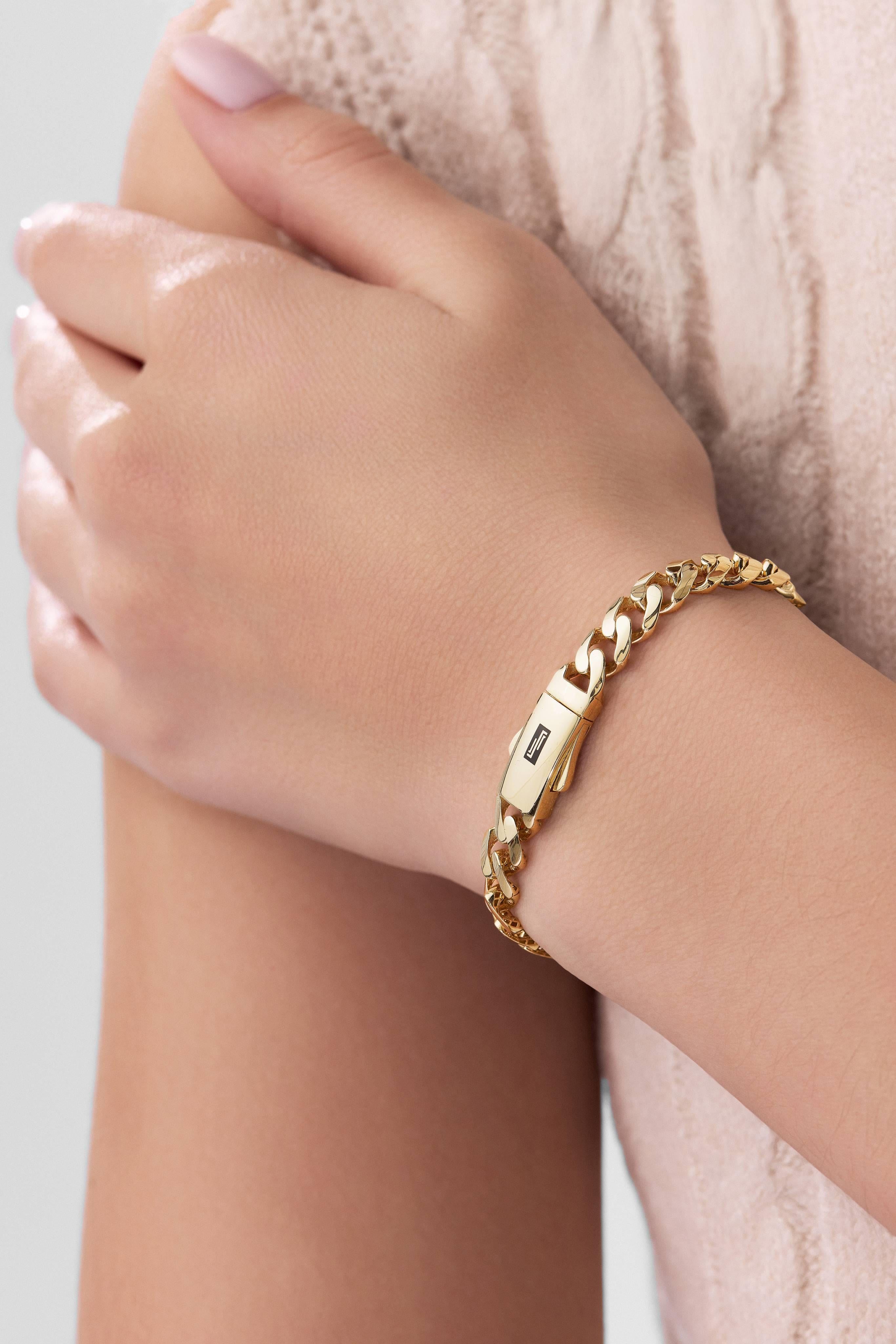 7 Mm Gurmet Bileklik (Sade Kilit)