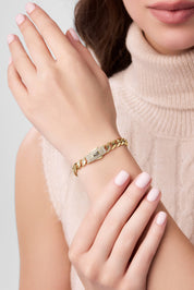 7 Mm Gurmet Bileklik (Taşlı Kilit)