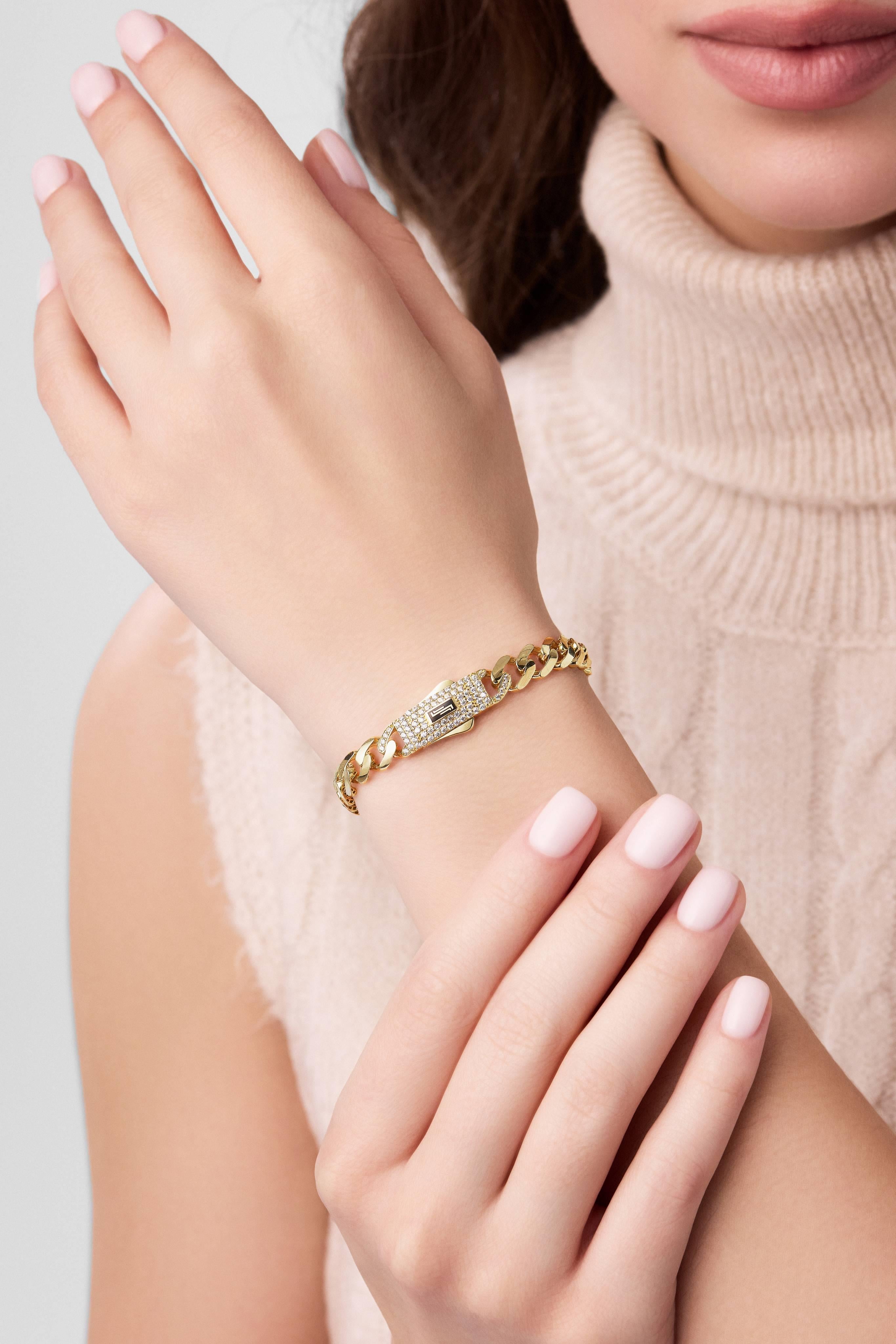 7 Mm Gurmet Bileklik (Taşlı Kilit)