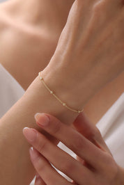 8 Ayar Dorikalı Altın Bileklik