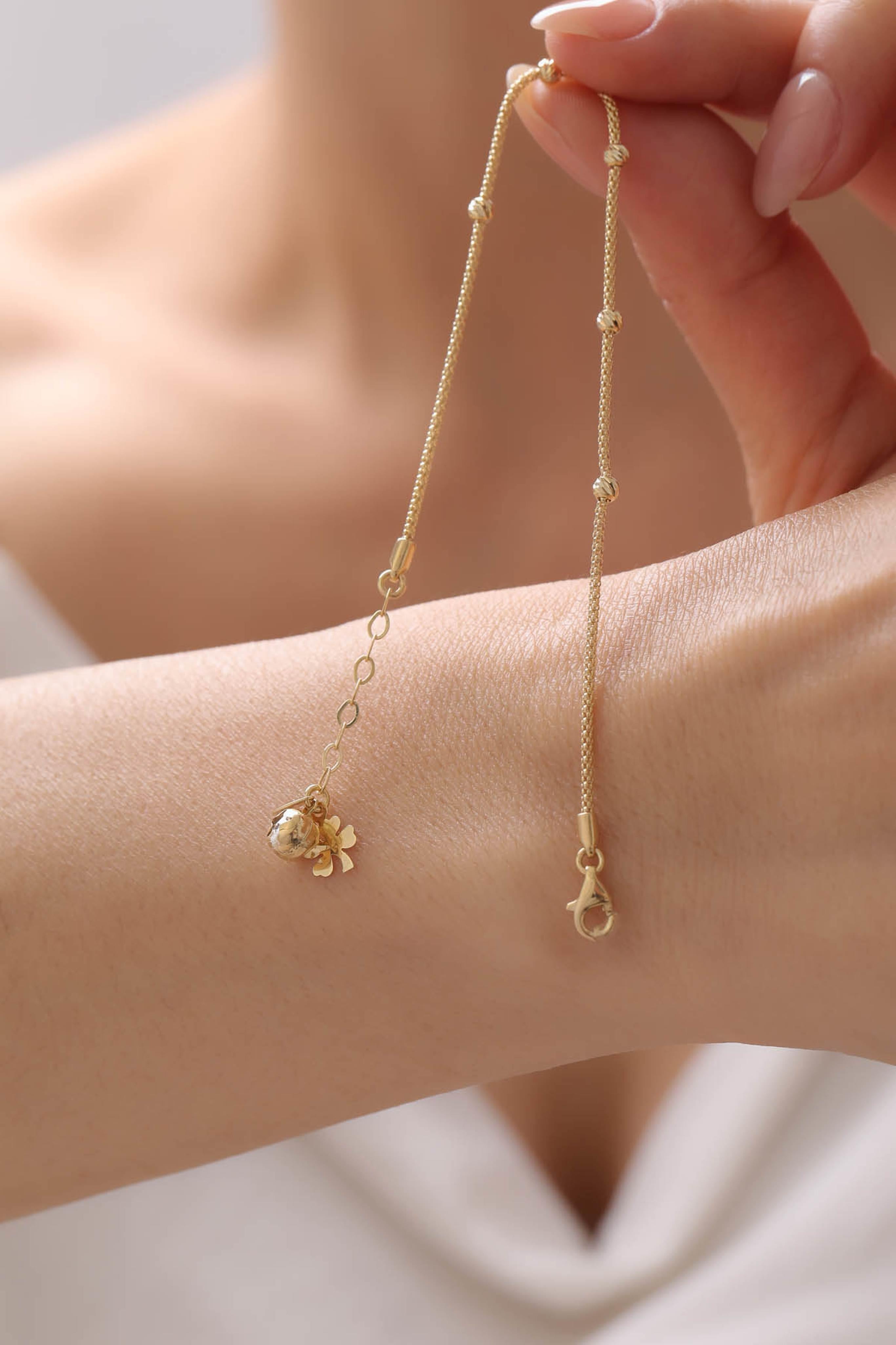 8 Ayar Dorikalı Altın Bileklik