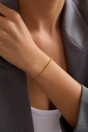 8 Ayar Halat Altın Zincir Bileklik