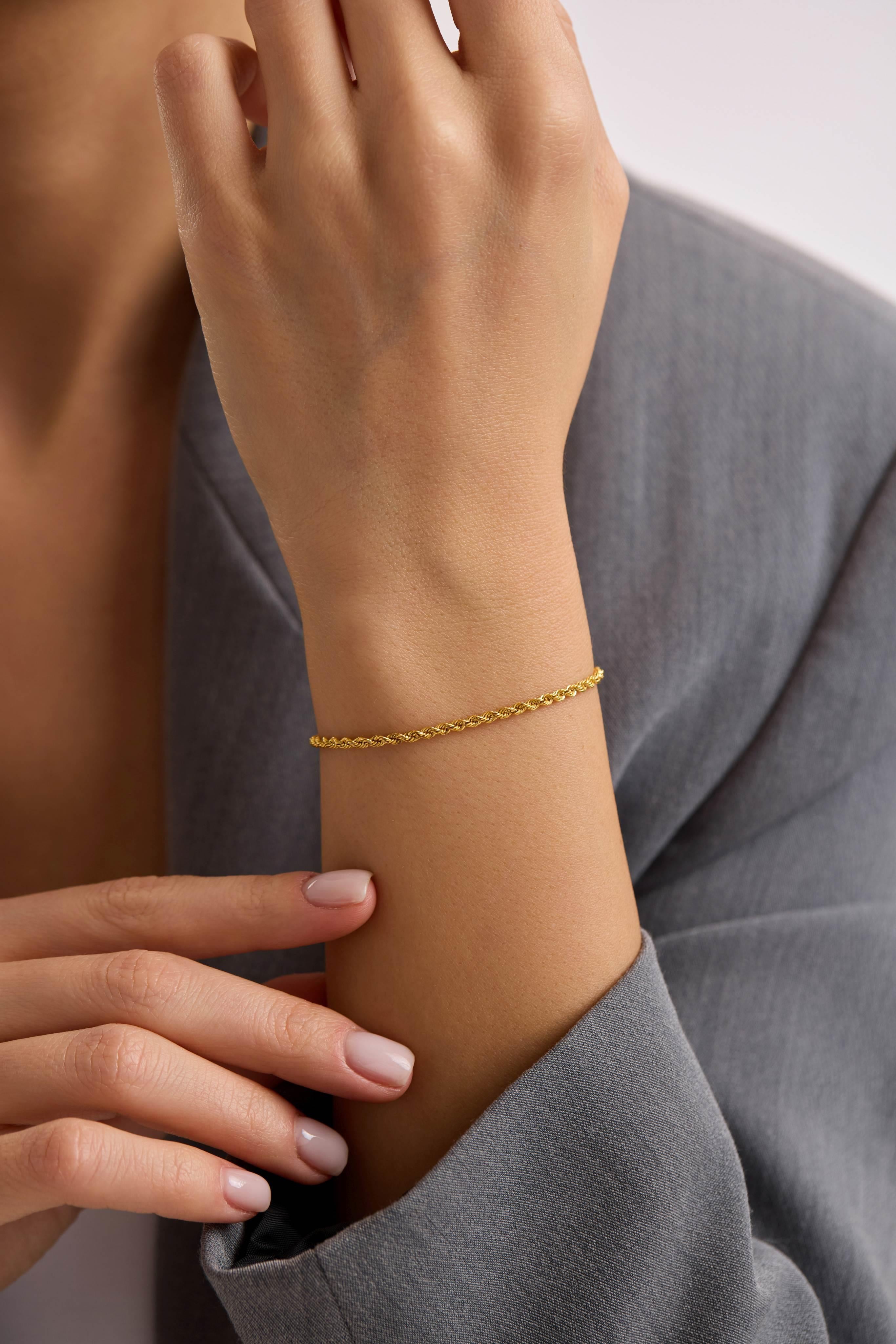 8 Ayar Halat Altın Zincir Set