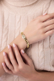 9 Mm Gurmet Bileklik (Taşlı Kilit)