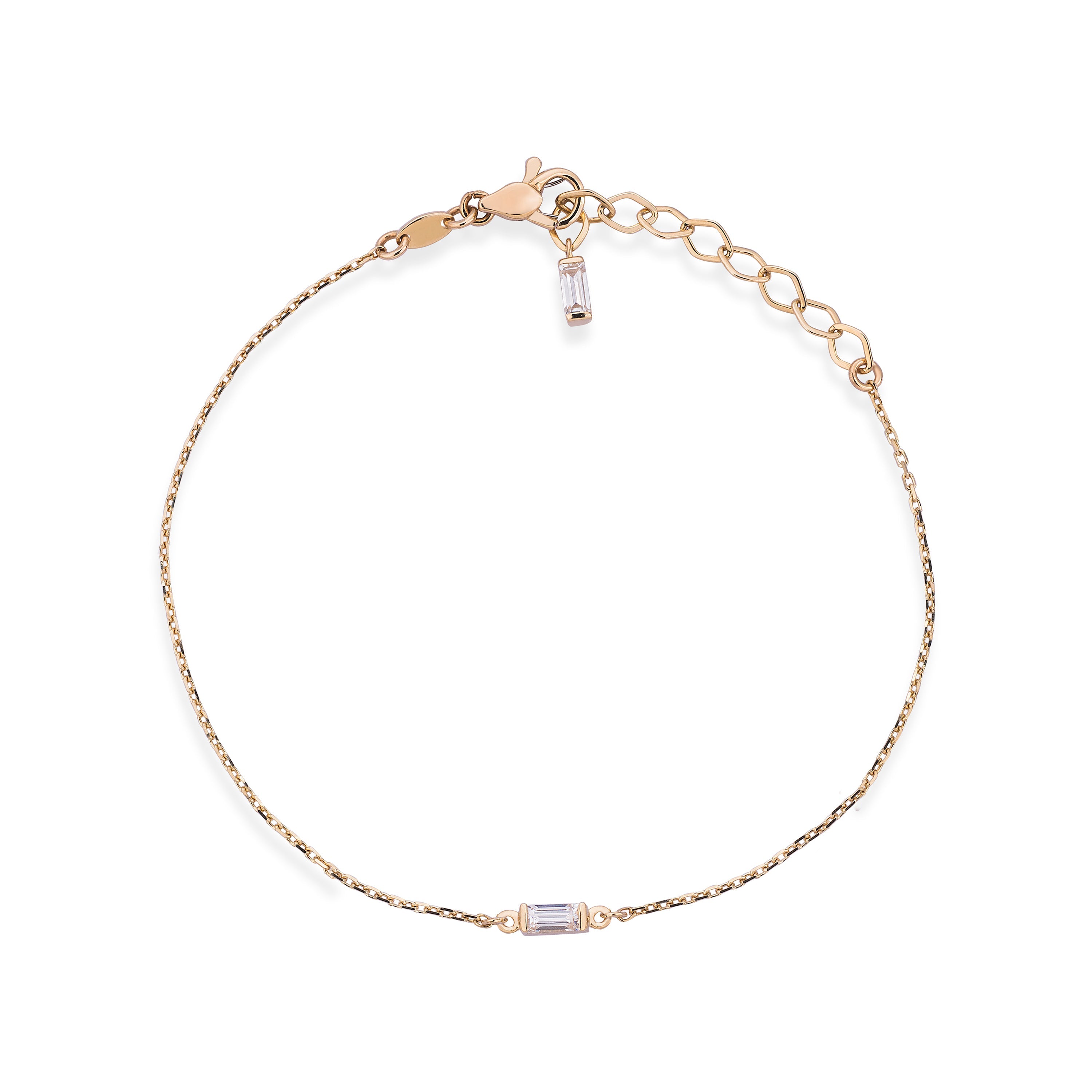 Bagetto Baguette Gold Bracelet