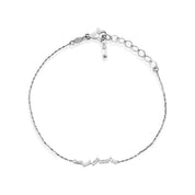 Bagetto Zigzag Altın Bileklik