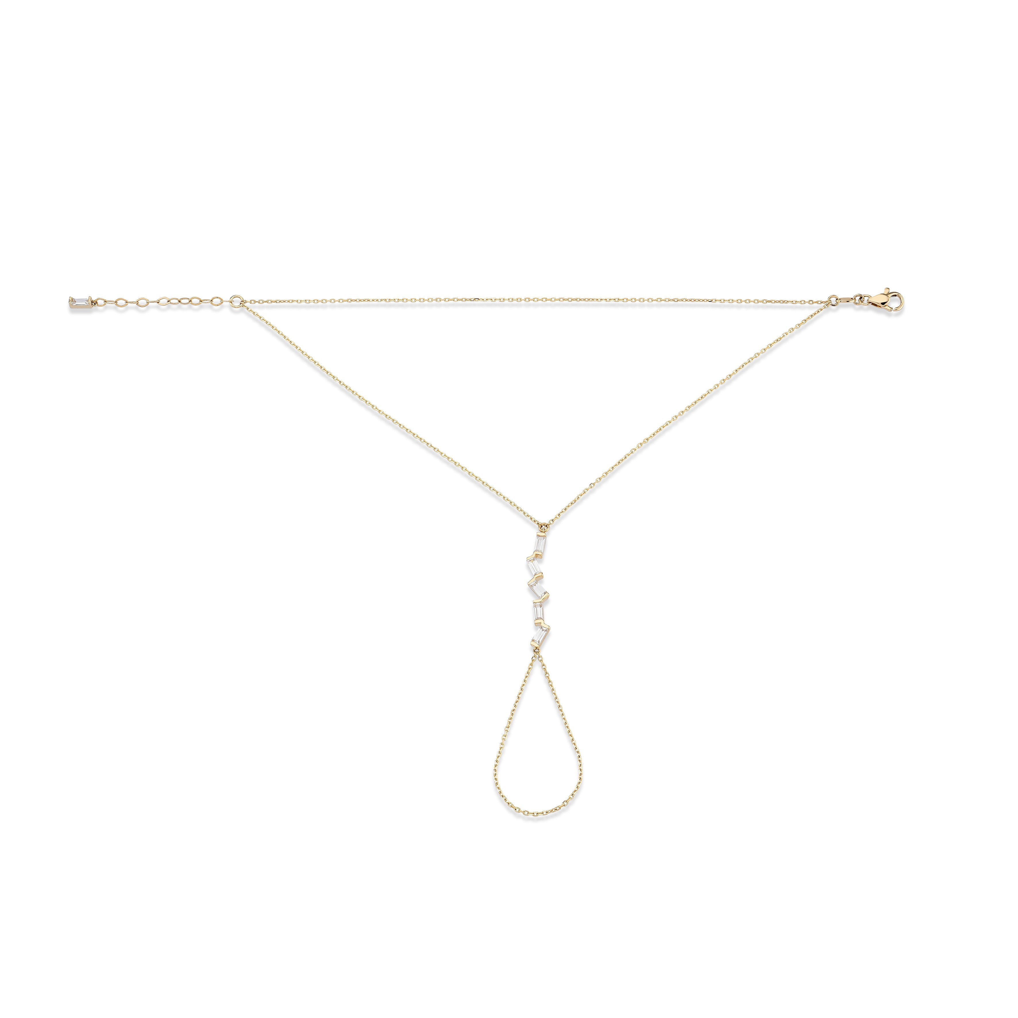 Bagetto Zigzag Altın Şahmeran