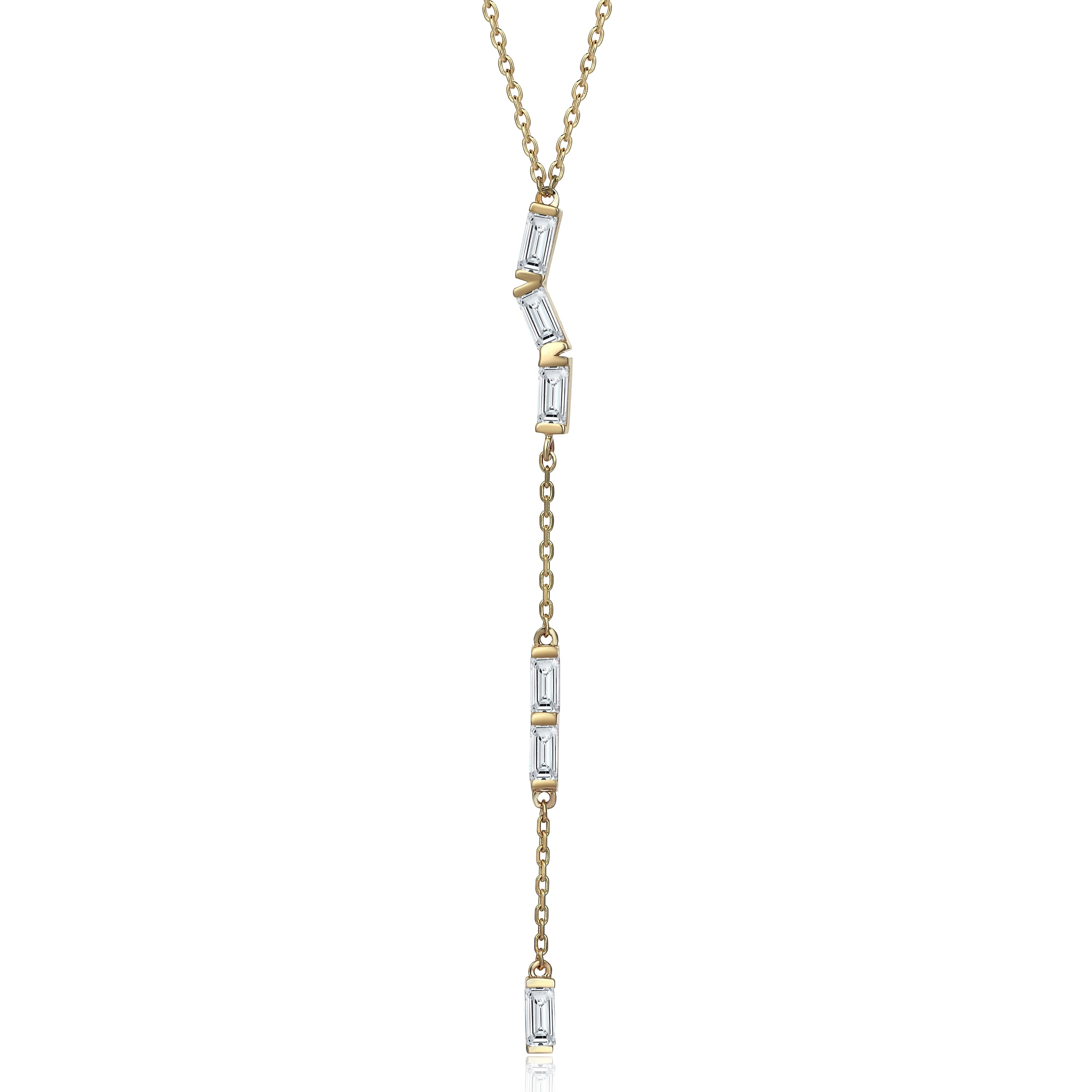 Bagetto Baget Sallantılı Altın Kolye