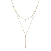 Bagetto Kombin Baget Altın Kolye