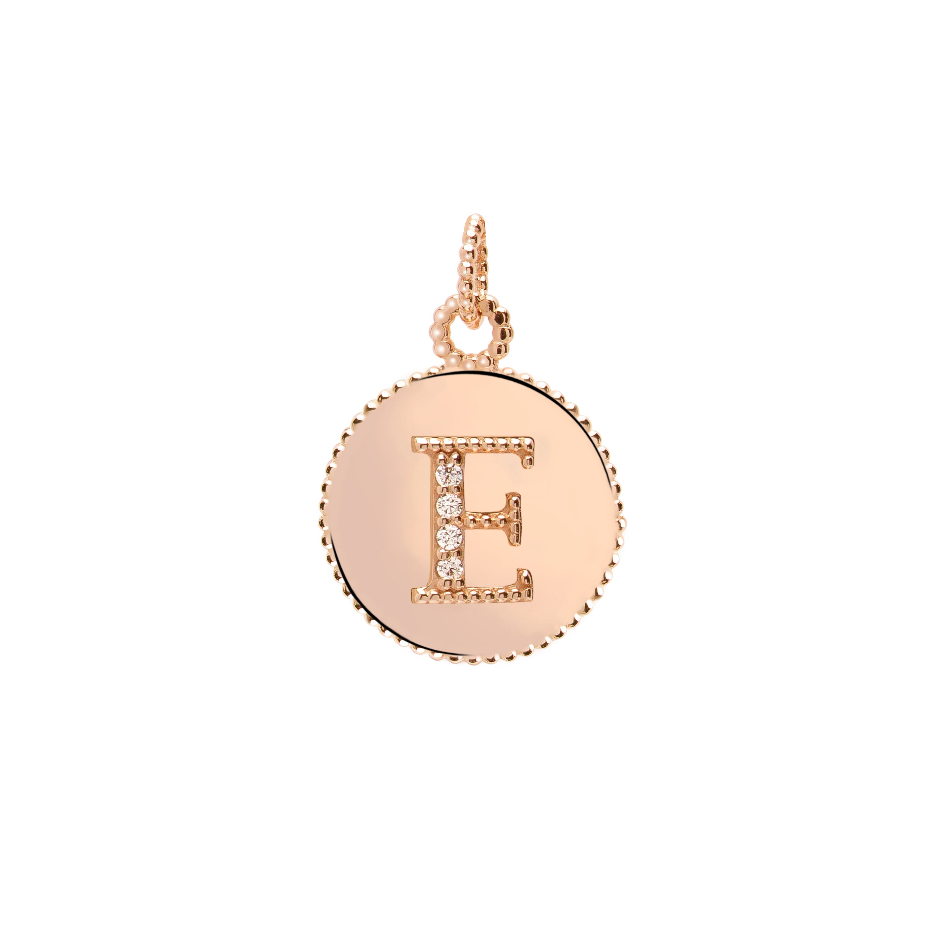 Letters Vintage Harf Altın Charm