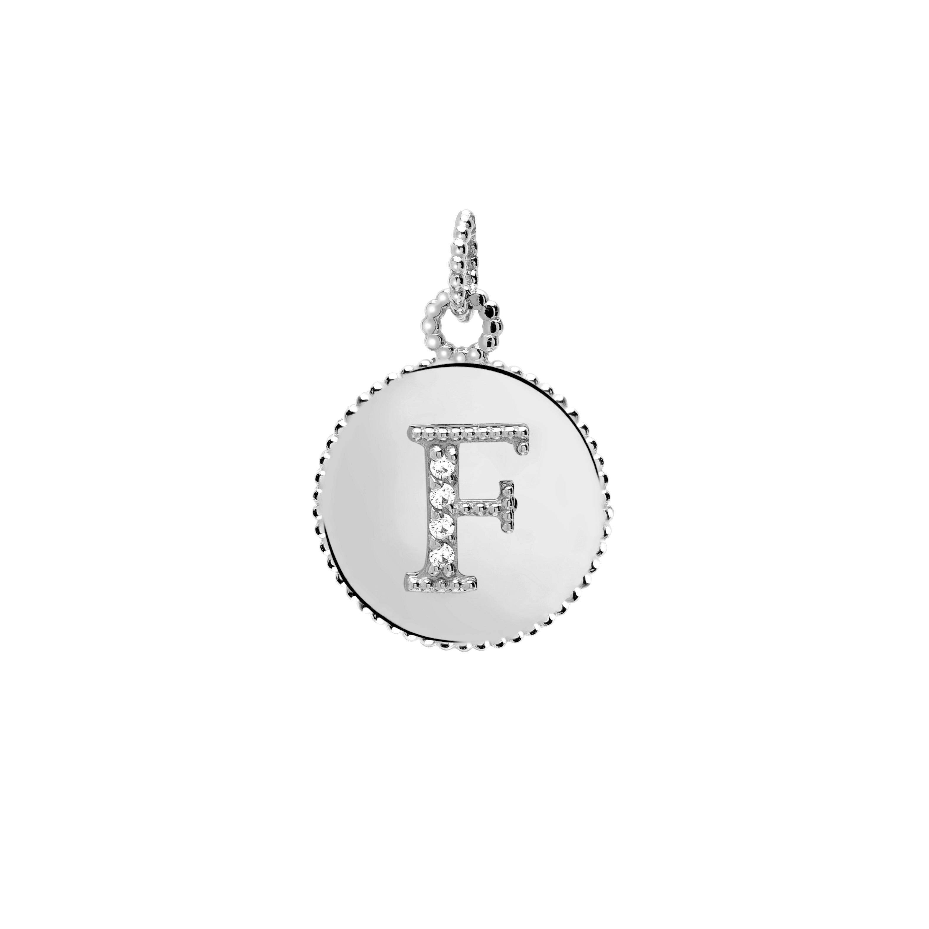 Letters Vintage Harf Altın Charm
