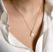 Letters Vintage Harf Altın Charm