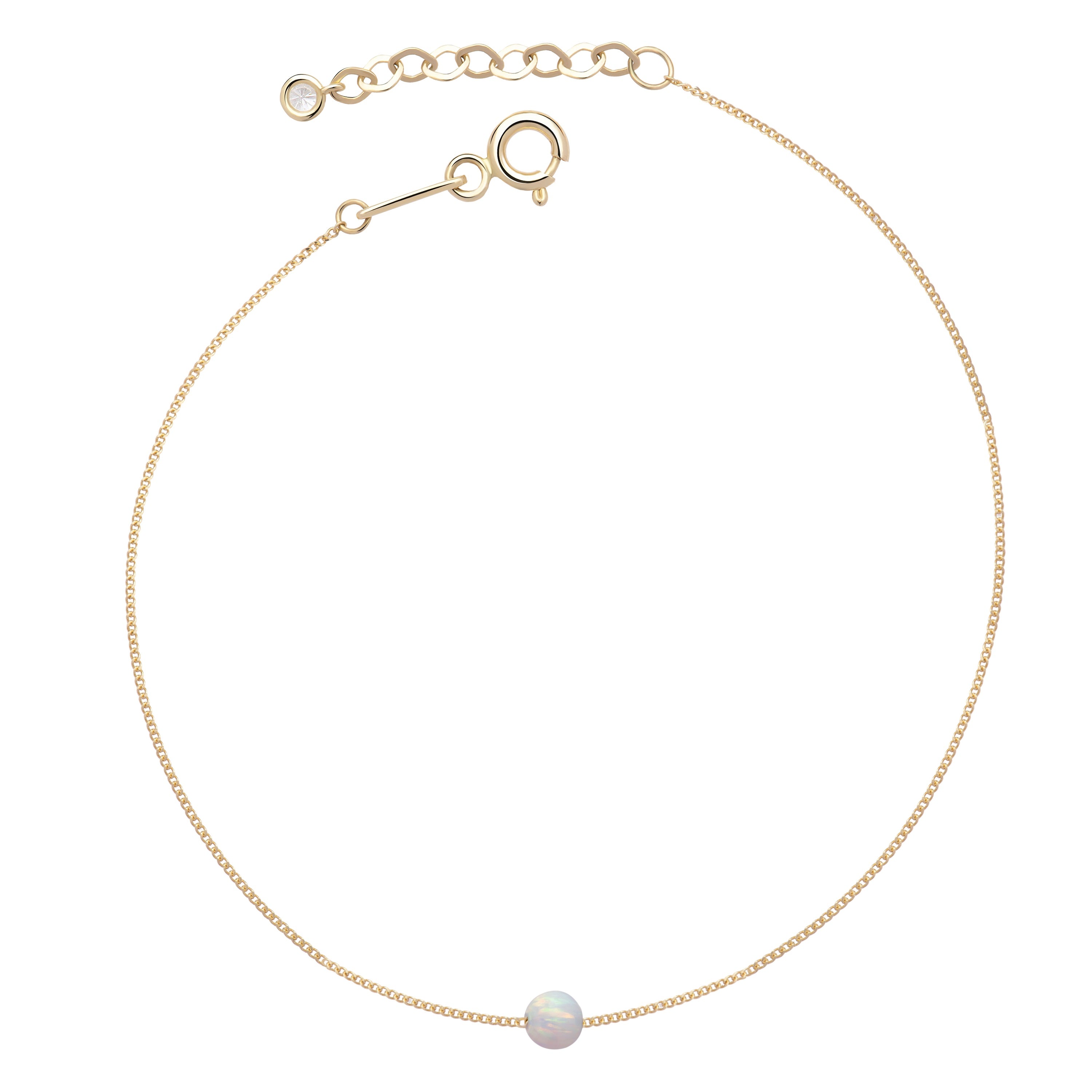 Gravity Opal Taşlı Altın Bileklik