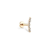 Sıra Pırlanta Arc Piercing