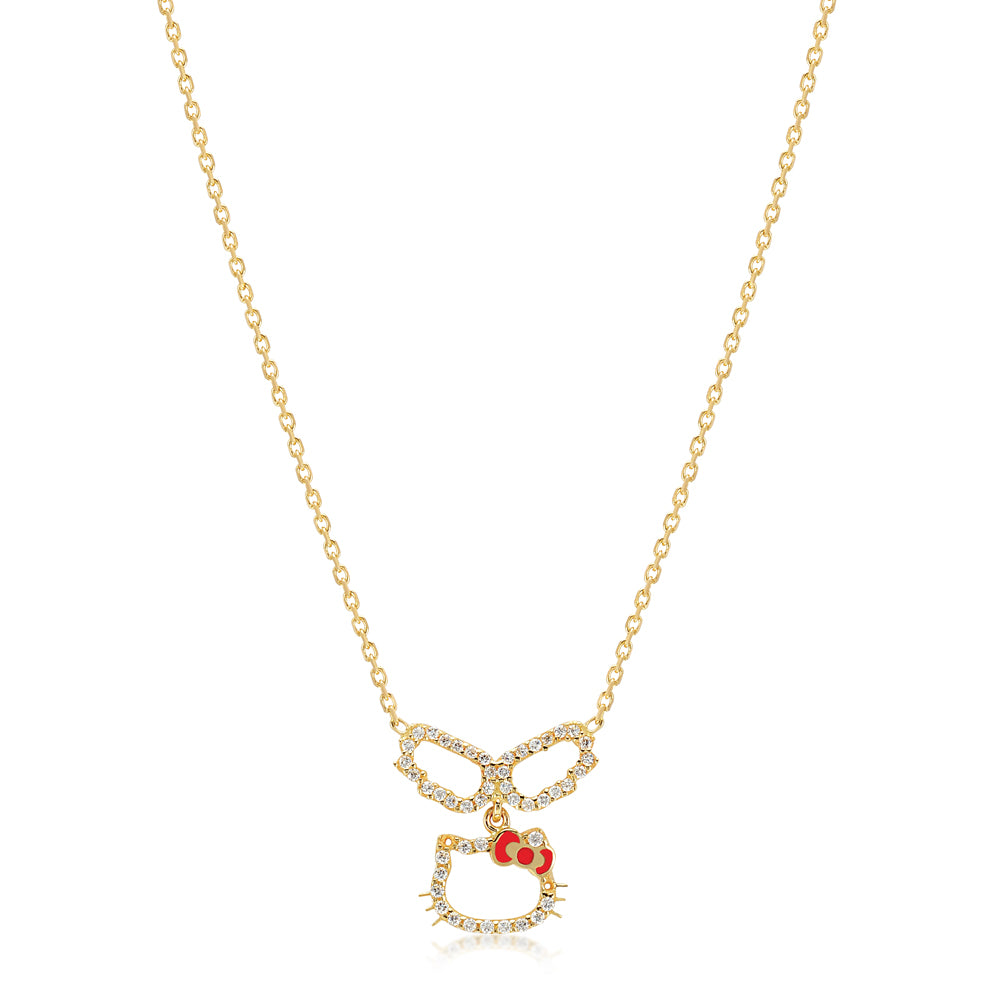 Hello Kitty Altın Kolye KL0396A