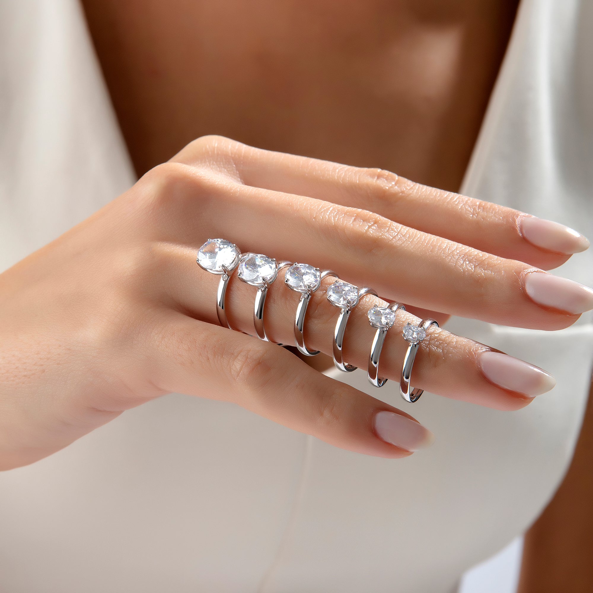 14 Ayar Altın Oval Elegance Yüzük