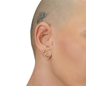 Sıra Pırlanta Arc Piercing