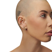 Halka Sıra Taş Pırlanta Piercing