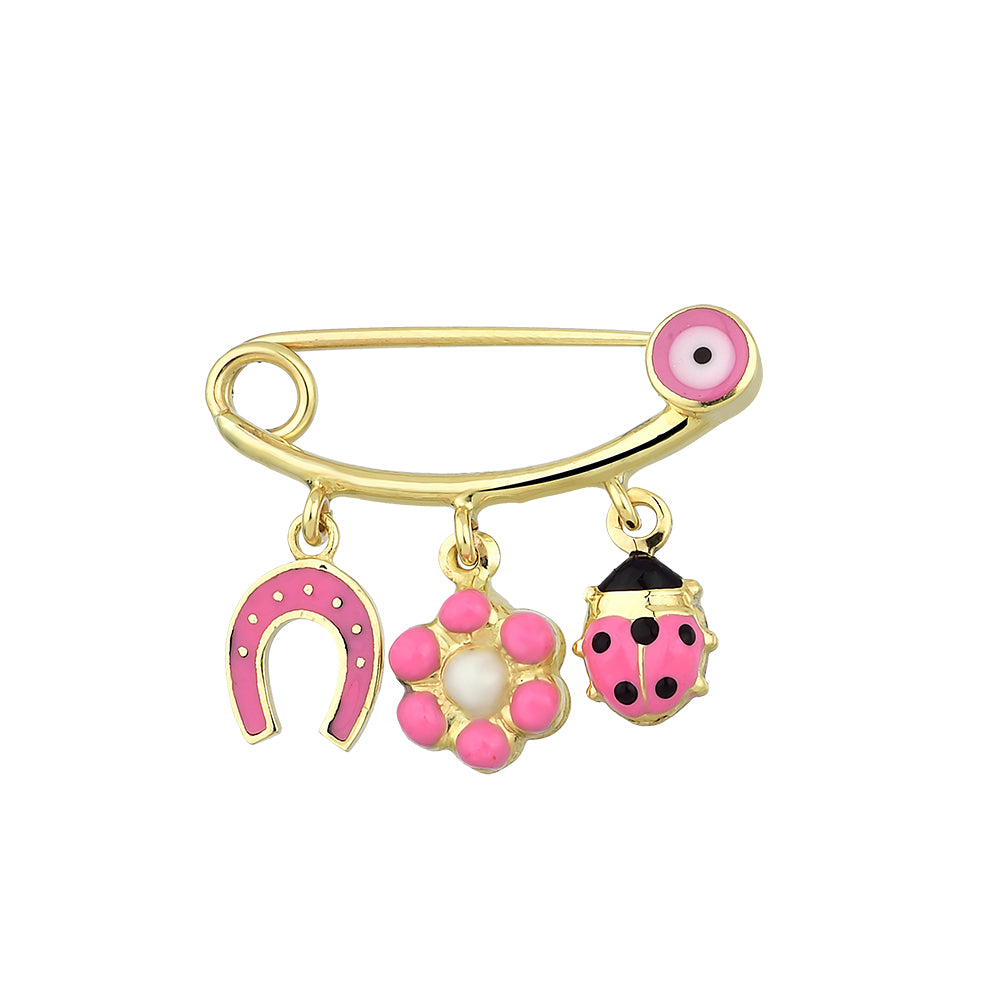 Çocuk Altın Bebek İğne IN0156A