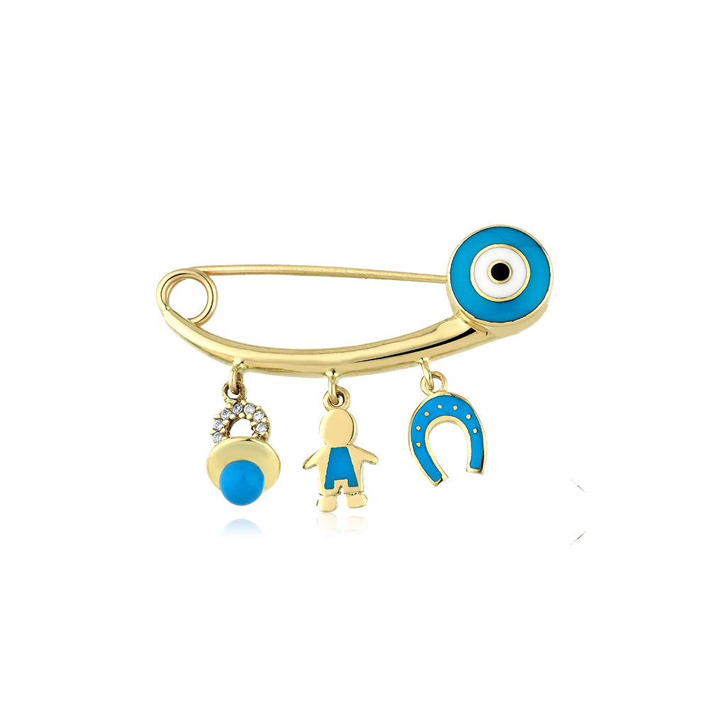 Çocuk Altın Bebek İğne IN1272A