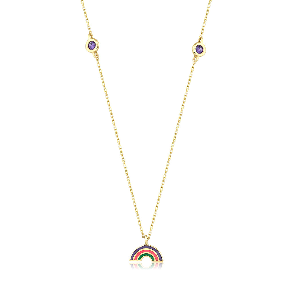 Çocuk Altın Kolye KL2472A