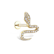 Yılan Pırlanta Piercing