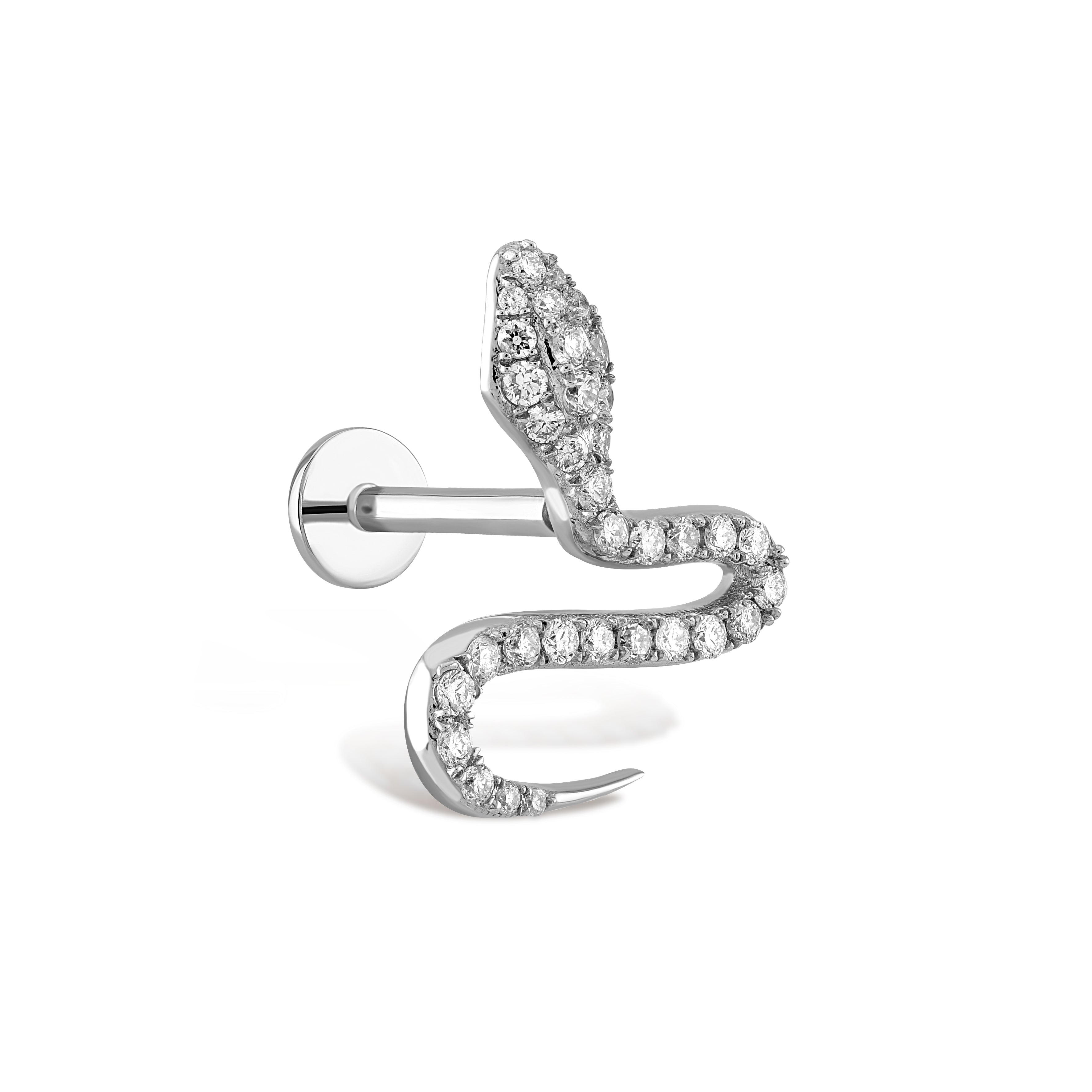 Yılan Pırlanta Piercing