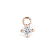 Pırlanta 0.07 CT Tek Taş Charm