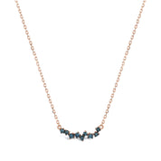 Azzuro Dia Queen Mavi Pırlanta Kolye