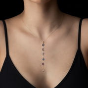 İsim Basamak Tasarım Altın Kolye