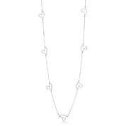 Stilize Kalpler Station Altın Kolye