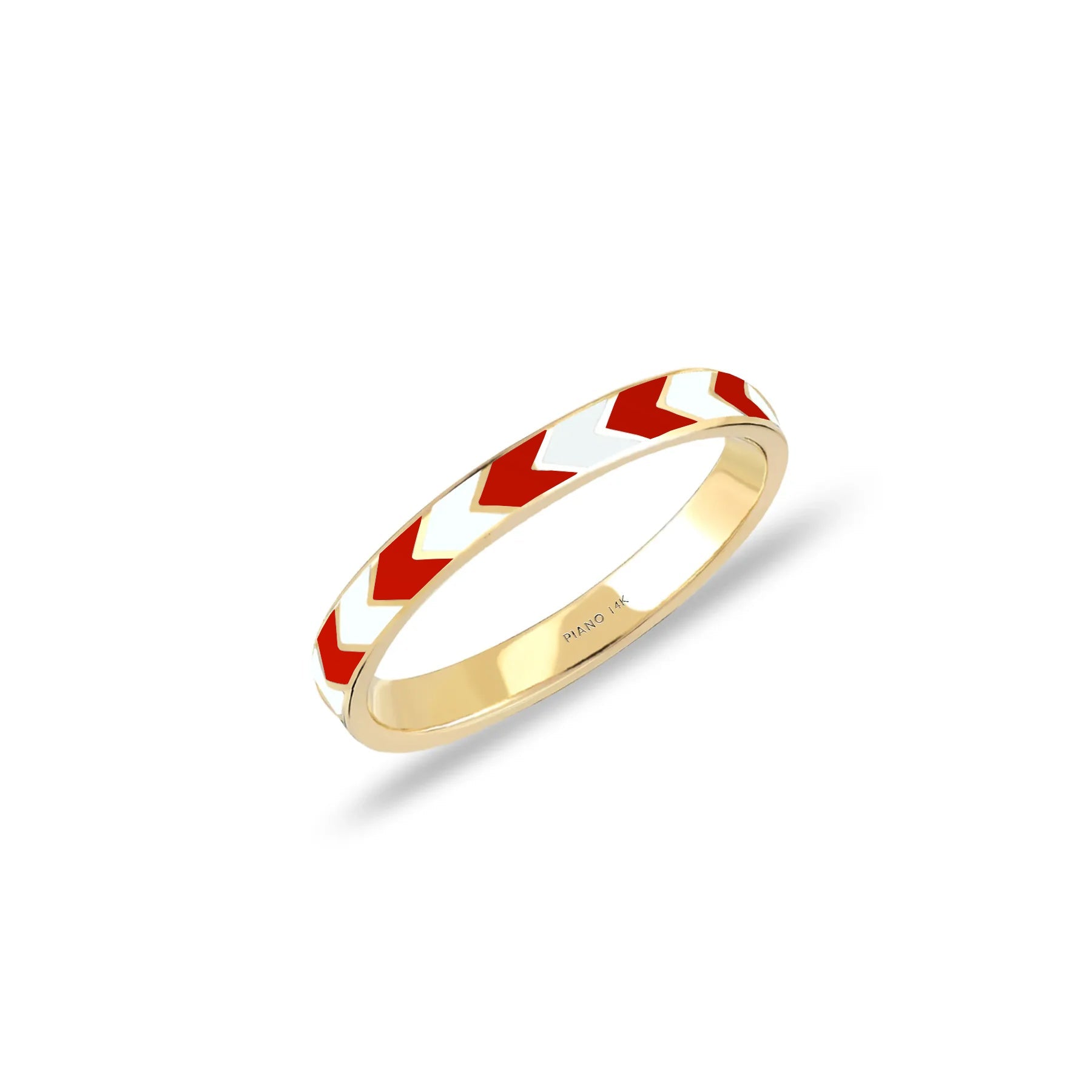 Rhythm Way Mineli Altın Yüzük