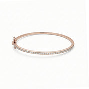 Yarım Tur Pırlanta Kelepçe Bileklik