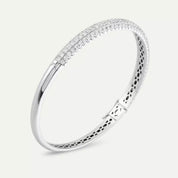 Acyl 2.90 CT Pırlanta Taşlı Beyaz Altın Kelepçe