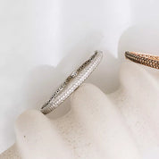 Acyl 2.90 CT Pırlanta Taşlı Beyaz Altın Kelepçe