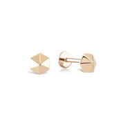 Hexagonal Pyramid Gold Piercing