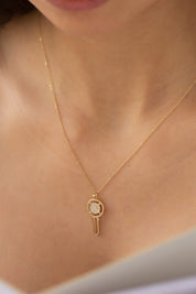 Golden Key Necklace