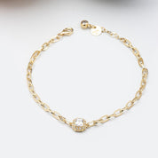 Gold Baguette Bracelet